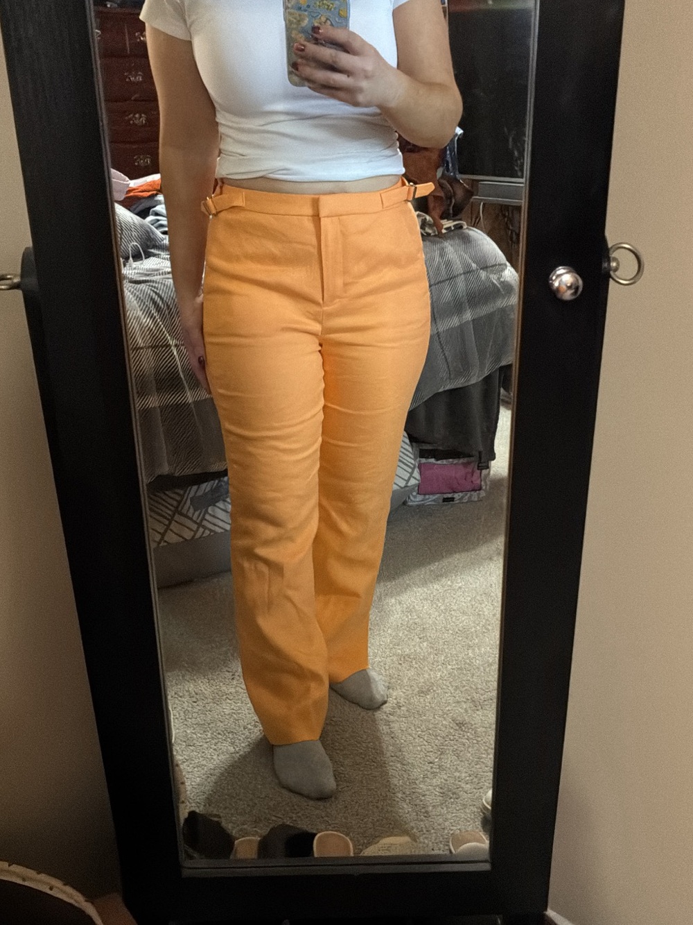 JCrew Orange work pants
